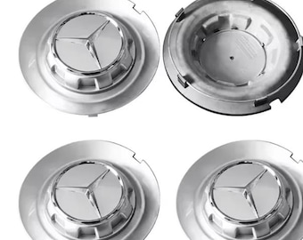 4PCS Mercedes Benz AMG G350 G500 G63 G65 Wheel Center Cap Hub Covers, 147mm C-1028 17028 Car Styling Accessories - Matte silvery