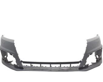 Neuteil Frontstoßstange mit Waschdüsen für Audi Q7 SQ7 2016-2019 S Line 4 M 4M0807437 Ersatzstoßstange Sporty Style Durable - Soemn