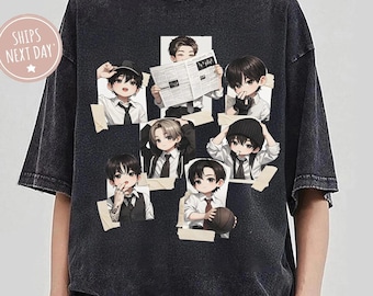 Comfort Colors Kpop Bangtan Shirt, Kpop Shirt, 7 Member Boy Band Tee, Kpop Fan Gift, Korean Pop Concert