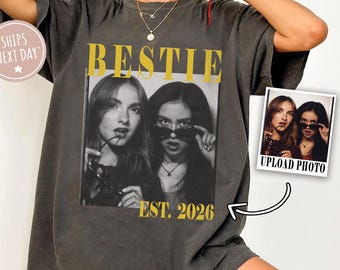 Camiseta vintage personalizada para mejores amigas, camiseta personalizada para mejores amigas, camiseta para mejores amigas, conjunto para mejores amigas, regalo de cumpleaños para mejores amigas, regalos de amistad a juego