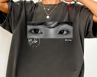 Camiseta retro Comfort Colors J-Hope Eyes, camiseta gráfica de ídolo K-Pop, camiseta KPOP, regalo para fans