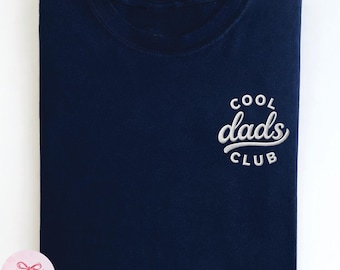 Gesticktes cooles Dads Club-Sweatshirt, altmodisches Dad-Hemd, Schwangerschaftansage neuer Vater Geschenk, Vatertagsgeschenk