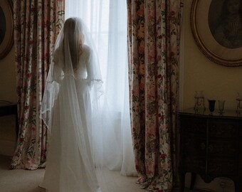 Vine Blusher Lace Veil