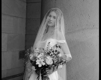 Hymn veil- soft romantic antique style veil
