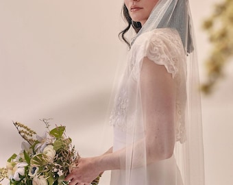 Marigold Juliet Cap Veil