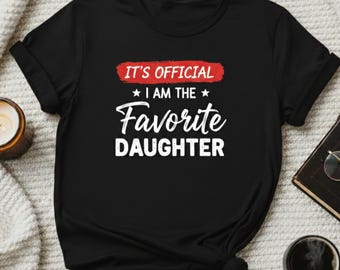 Favorite Daughter Shirt Design SVG PNG PDF