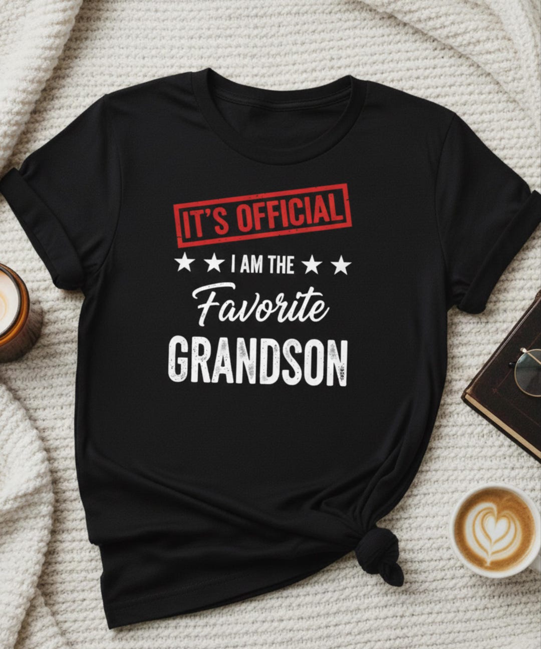 Favorite Grandson Shirt Design SVG, Funny Grandparent Gift - Etsy