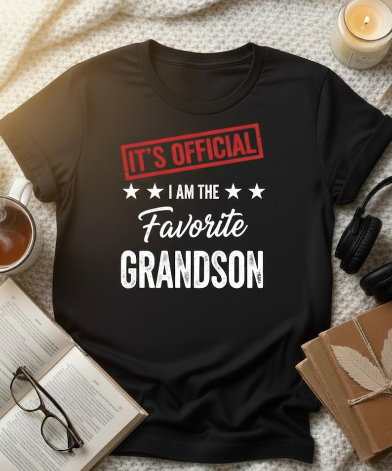 Favorite Grandson Shirt Design SVG, Funny Grandparent Gift - Etsy