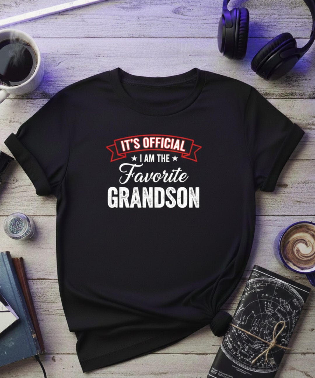 Funny Grandson Shirt Design | Favorite Grandson SVG PNG PDF - Etsy