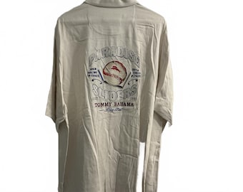 Camisa de beisebol Tommy Bahama - Nova com etiqueta