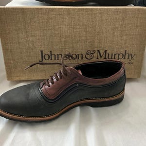 J. Murphy Brown Formal Sneaker Size 8.5M preppy outdoors casual neutral fall Mens Shoe Johnston Murphy - Etsy main image 3
