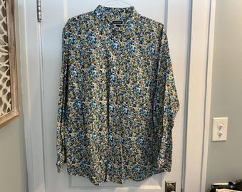 Camisa de botões com estampa floral da Club Room