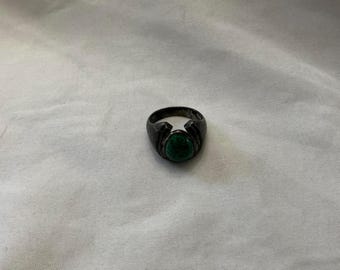 Vintage sterlingzilveren herenring