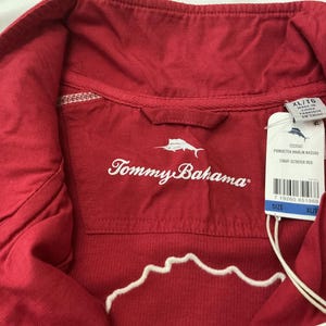 Tommy Bahama red pullover image 3