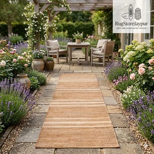 麻ジュートランナー 手織り ナチュラルホワイトジュートラグ、カスタムサイズエリアラグ ボヘミアンファームハウススタイル ボヘミアンジュートラグ