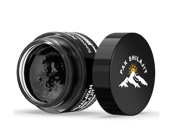 PakShilajit 45 dagen proces zongedroogde Himalaya Shilajit-hars boven 18000FT, Gold Grand, organische Shilajit (5gram)