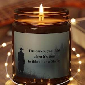 Thomas Shelby candle, The candle you light when it’s time to think like a Shelby