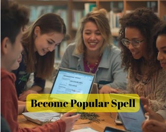 Hechizo para ser popular: aumenta la atención social, atrae admiración y aumenta tu influencia (lanzamiento el mismo día)