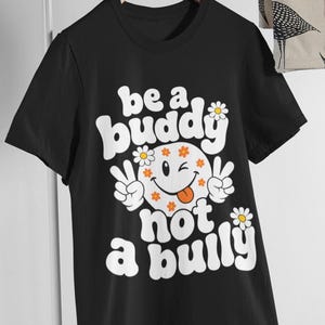 Var en kompis, inte en mobbare, Unity Day, orange antimobbningst-shirt