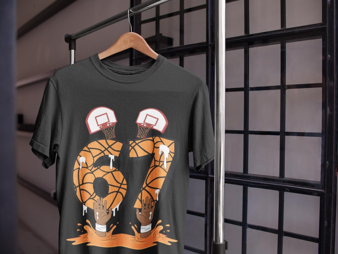 Funny Basketball 6 7 Six Seven Gen Alpha Meme Drip T-shirt - Etsy