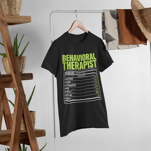 Verhaltenstherapeut/in, Faktenanalyst/in, Verhaltenstechniker/in, Sonderpädagoge/in, Autismus-T-Shirt für Männer und Frauen