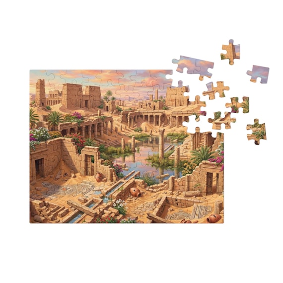 Lost City in the Desert-110 Pcs