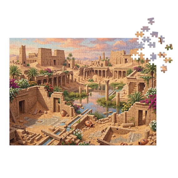 Lost City in the Desert-500 Pcs