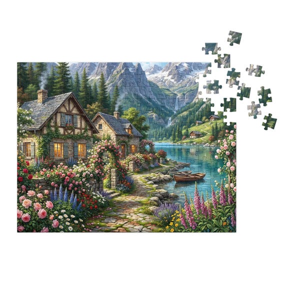 Rose Cottage by the Lake-252 Pcs