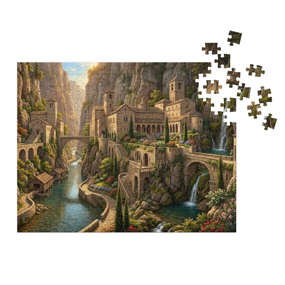 Hidden Canyon Monastery-252 Pcs