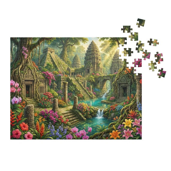 Ancient City in the Jungle-252 Pcs