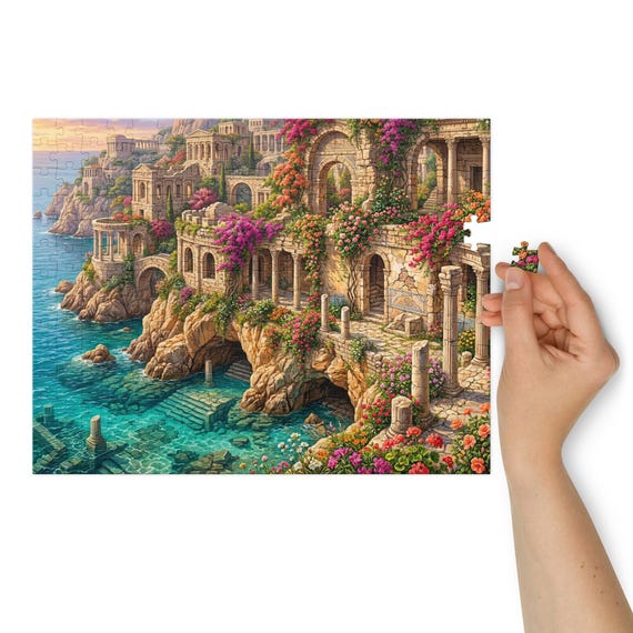Ancient City By the Sea-252 Pcs