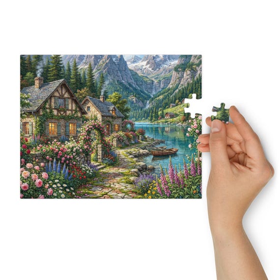 Rose Cottage by the Lake-110 Pcs