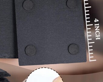 Custom Engraved Stone Coasters – Personalized Housewarming Gift