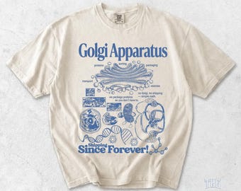 Camiseta del aparato de Golgi, camiseta para amantes de la biología, regalo para microbiólogos, camiseta gráfica para profesores de ciencias, camiseta de regalo para estudiantes de biología, regalo para científicos