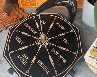 Message In A Bottle Magnetic Pendulum Board