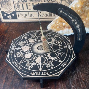 Witch's Broom Magnetic Pendulum Board