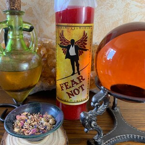 Fear Not Devotional Candle