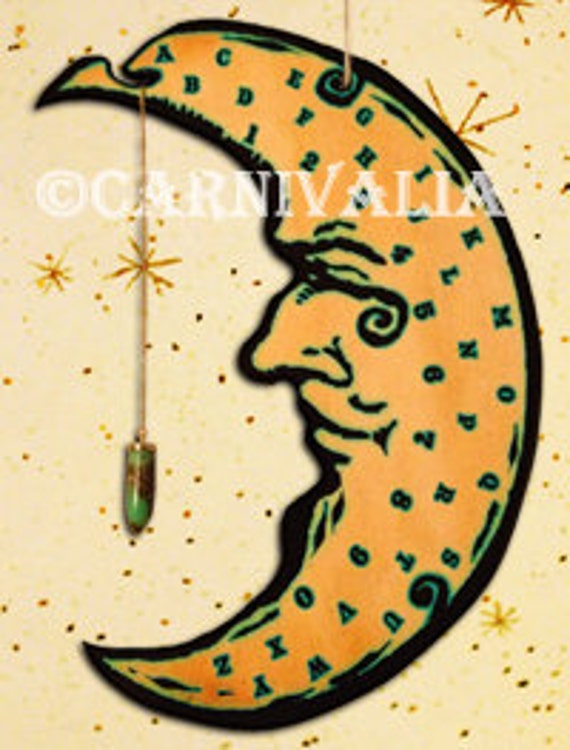 Mystic Moon Pendulum Board Etsy