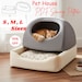 PDF Cat Cave Sewing Pattern / Pdf pet sewing pattern/ Cozy DIY Cat Bed / Beginner-Friendly Cat House Pattern