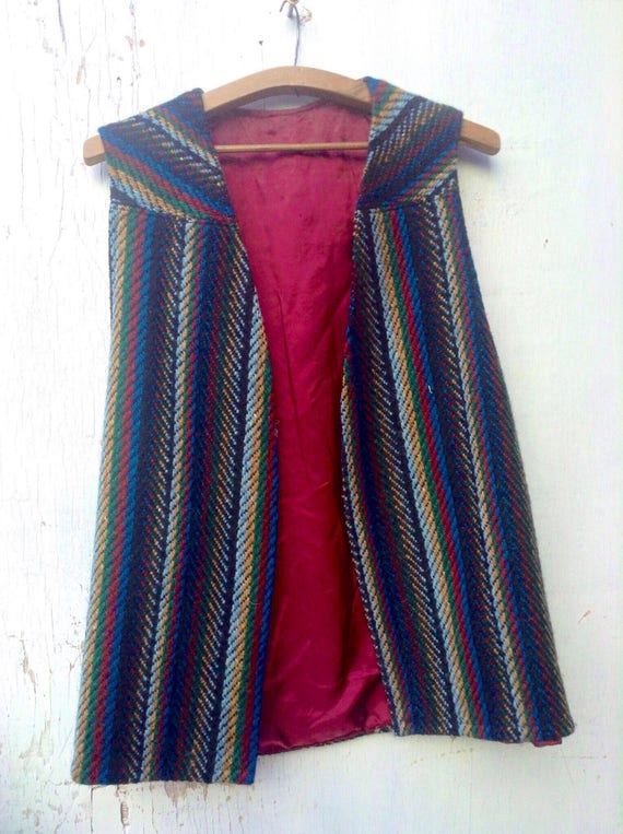 Funky warm woollen hippie boho festival tapestry