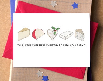 Cheesy Christmas Funny Card