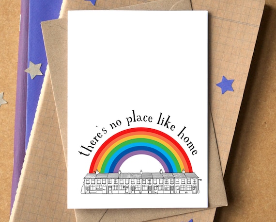 New Home Card | Rainbow Housewarming Card