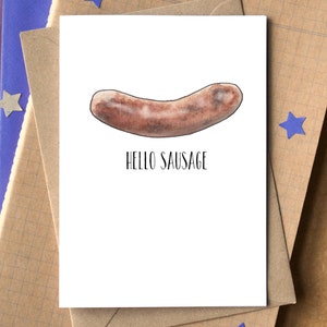 Happy Birthday Sausage Card image 2