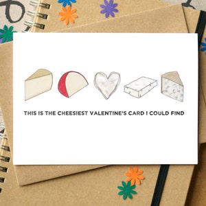 Witzige kitschige Karte zum Valentinstag