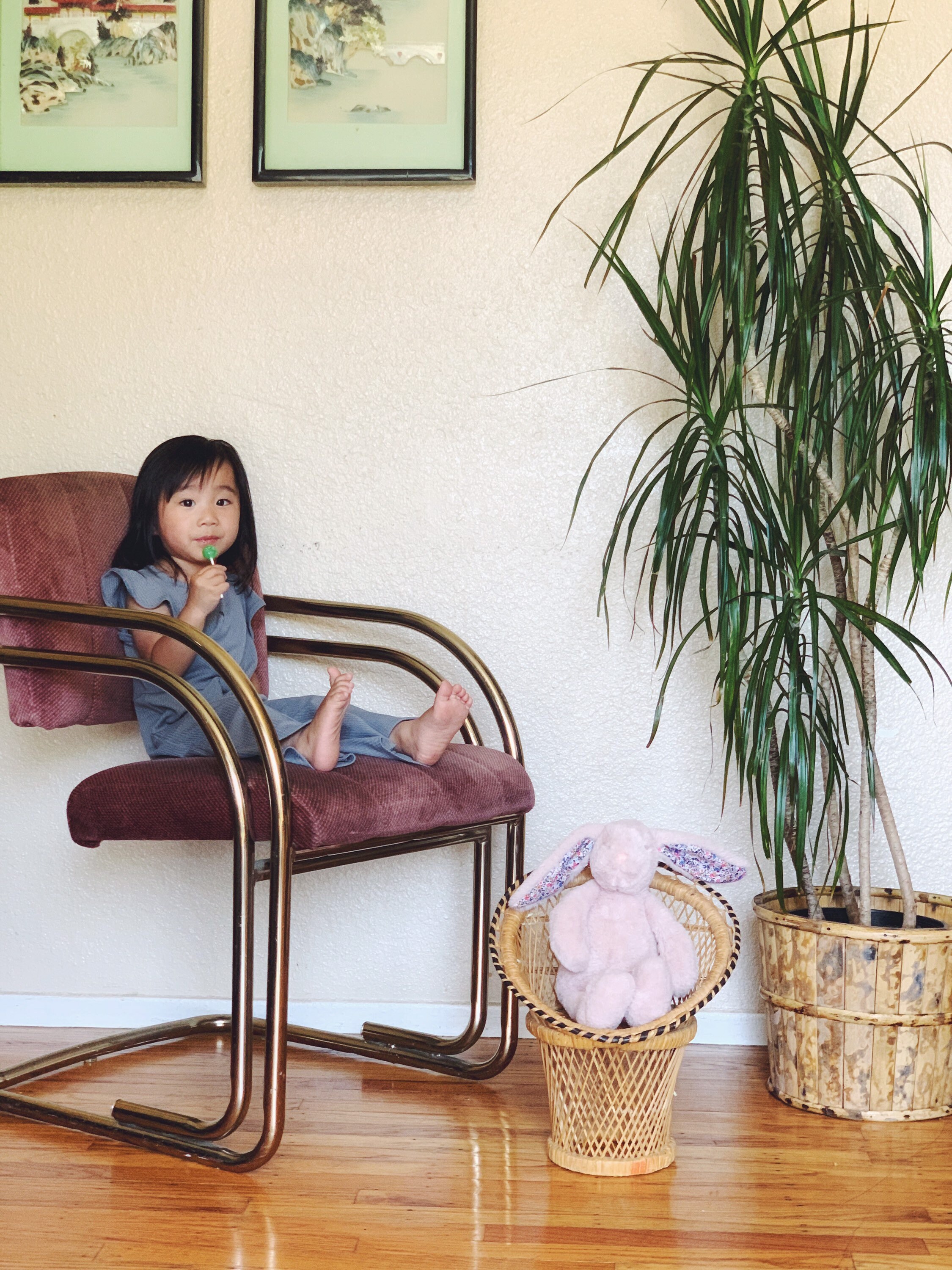 doll peacock chair
