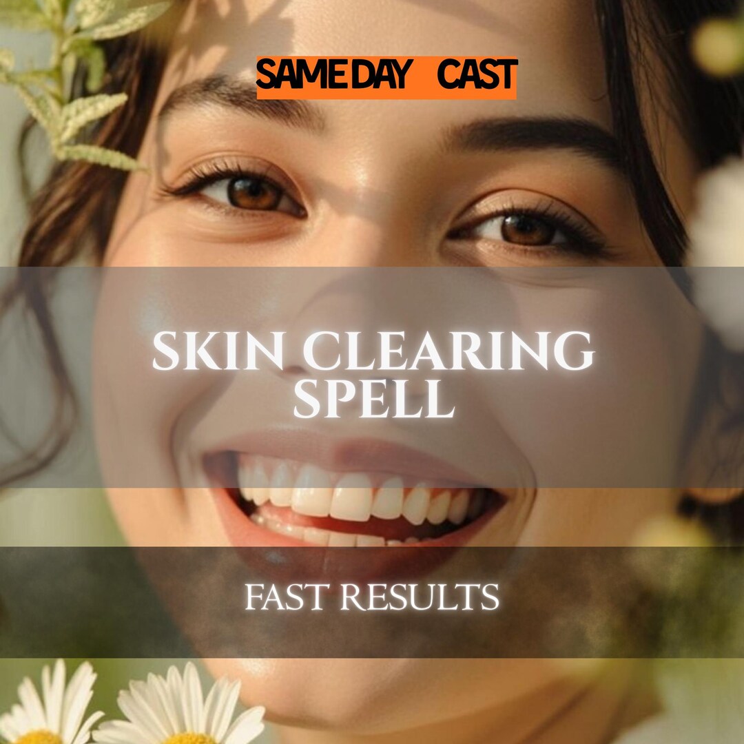 Skin Clearing Spell for Radiant, Smooth, and Healthy Complexion - Etsy