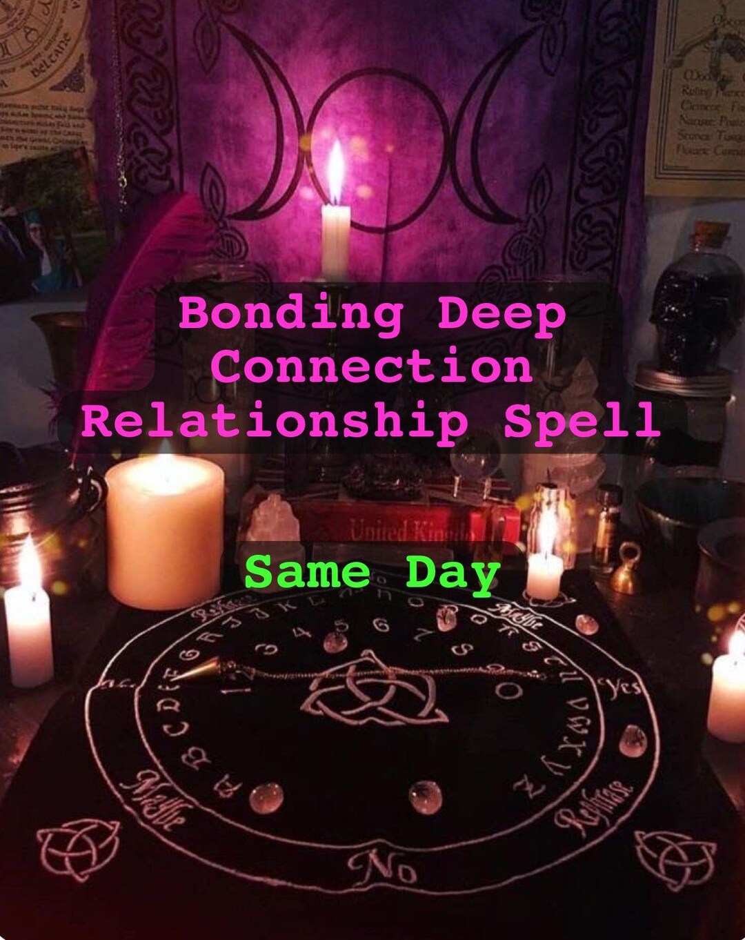 Bonding Deep Connection Relationship Spell for Emotional Intimacy Heart ...
