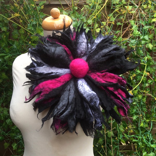 Felt Flower Pin Etsy