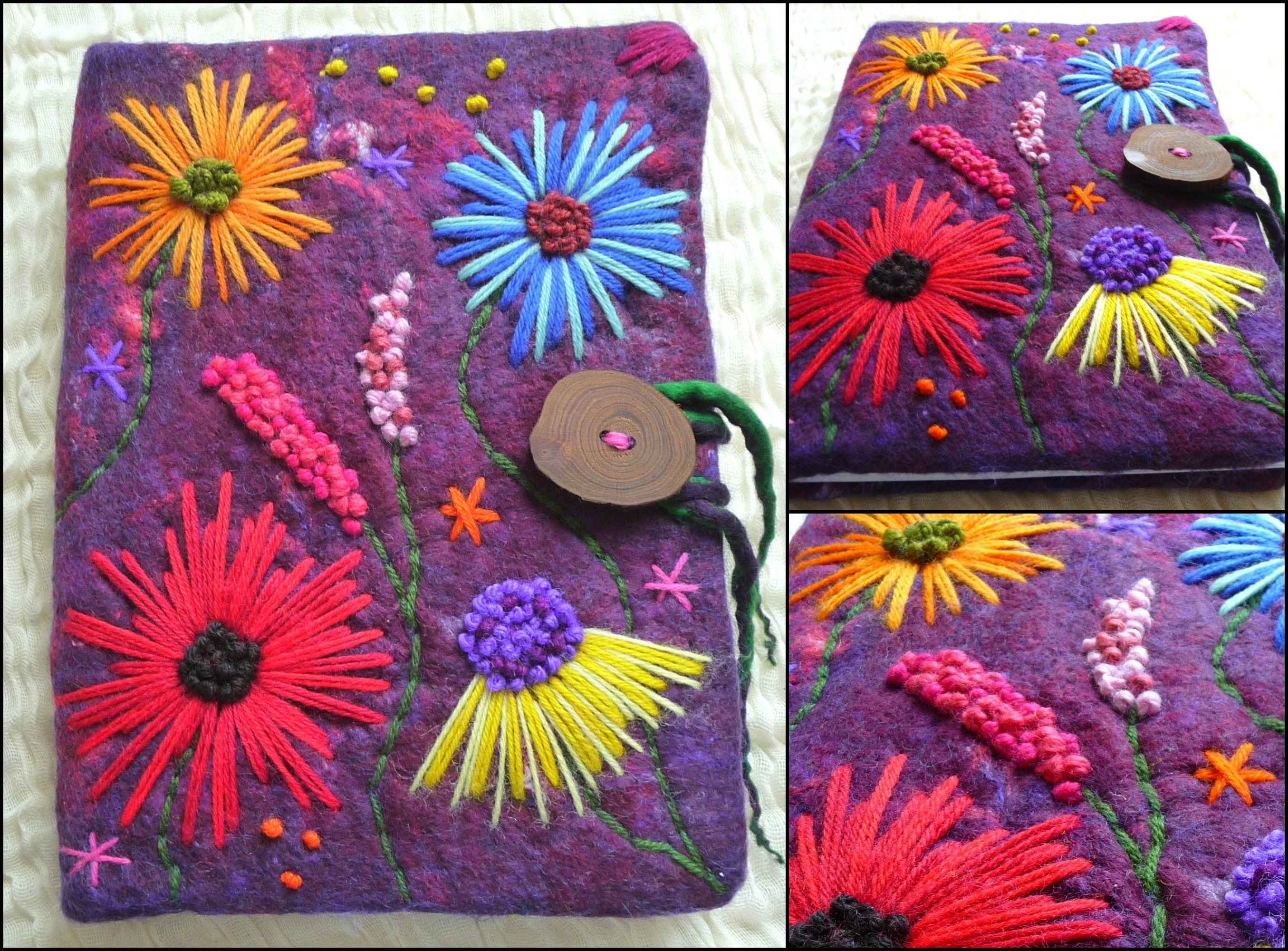 A4 Felted Notebook Cover Sketchbook Journal Notebook Etsy UK