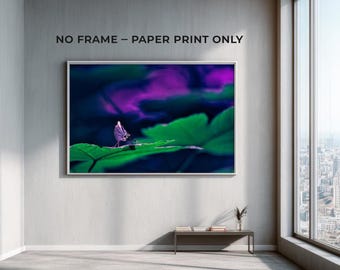 Dopamine Decor Emerald Guardian, Giclee Art Print, Dark Botanical Wall Art, Gothic Home Decor, Large 20x30 Museum Quality Poster, No Frame